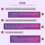 Boric Acid Suppositories Manufacturer - Customized Odor Control Organic