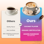 Lions Mane Mushroom Coffee Manufacturer - Organic with Coconut Flavor