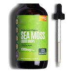 Sea Moss Oil Drops - Manufacturer Custom Label Organic Vegan Irish 2oz Glass Bottle