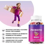 Probiotic Gummies - Manufacturer 2025 Hot 10B CFU Sugar Free Women Immune Digestion