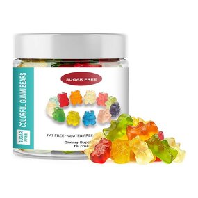 Gummy Candy - Manufacturer Private Label Sugar Free Various Flavor Bears Custom