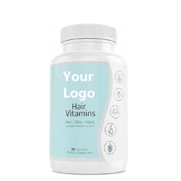 Biotin Capsules - Manufacturer ODM OEM Hair Skin Nail Vegan Vitamin C Collagen