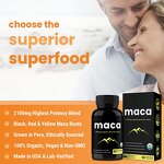 Maca Capsules - Manufacturer Customized Logo Horny Goat Weed Black Pepper Root