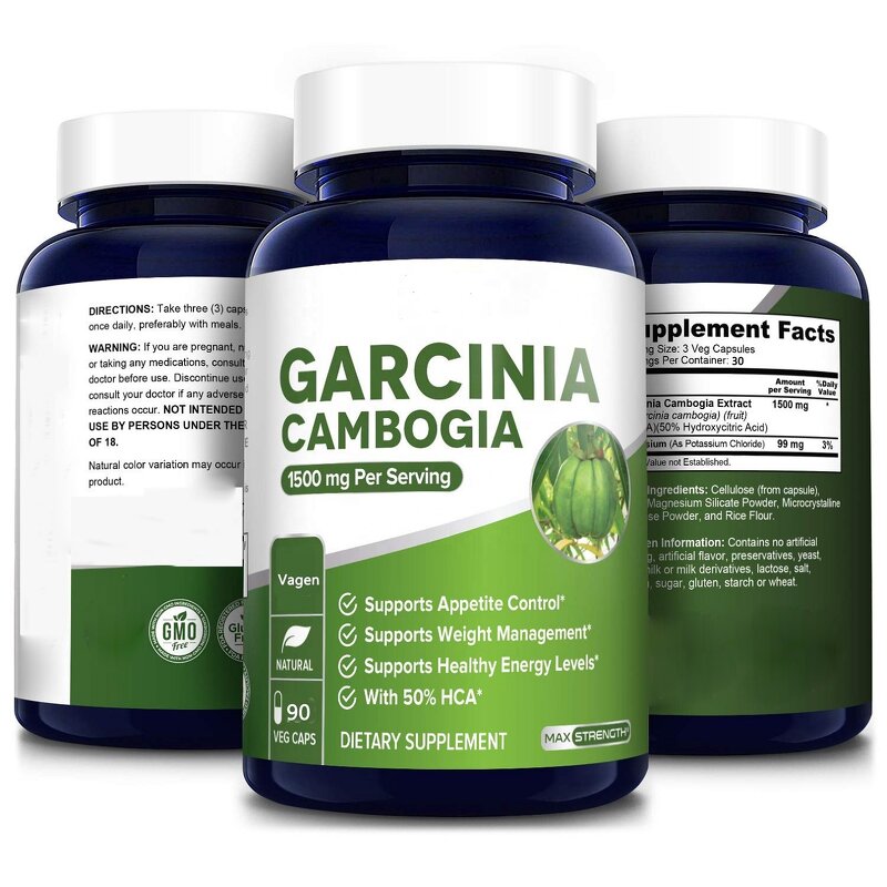 Garcinia Cambogia Capsules - Manufacturer Private Label Natural HCA Effective Supplement