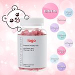 Women's Multivitamin - Manufacturer Private Label Bear Hair Vitamin Biotin Gummy