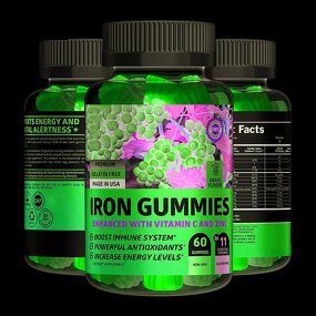 Iron Gummies - Manufacturer Premium Multivitamins Kids Adults Supplement Gummy