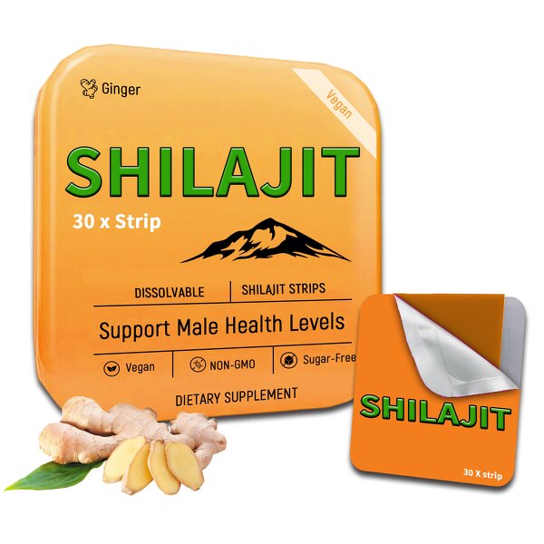 Shilajit Oral Strips - Manufacturer Customized Sugar-Free Fast Acting Himalayan