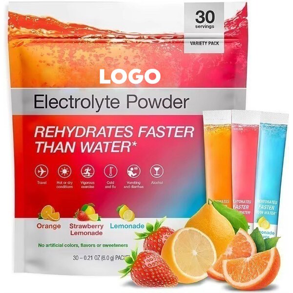 Electrolyte Powder - Manufacturer Hydrate Variety 30Stick Packs Rapid Rehydration Drink
