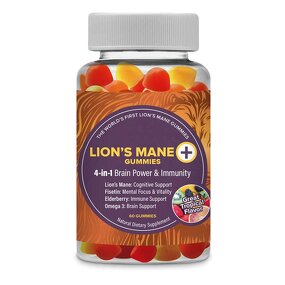 Lion's Mane Gummies - Manufacturer OEM ODM Private Label 4-in-1 Brain Power Immunity