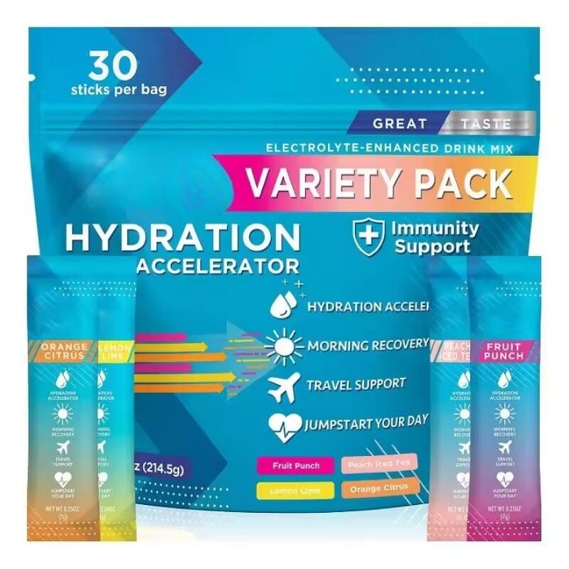 Electrolyte Powder - Manufacturer Pre Workout Fast Hydration Dehydration Relief Healthcare