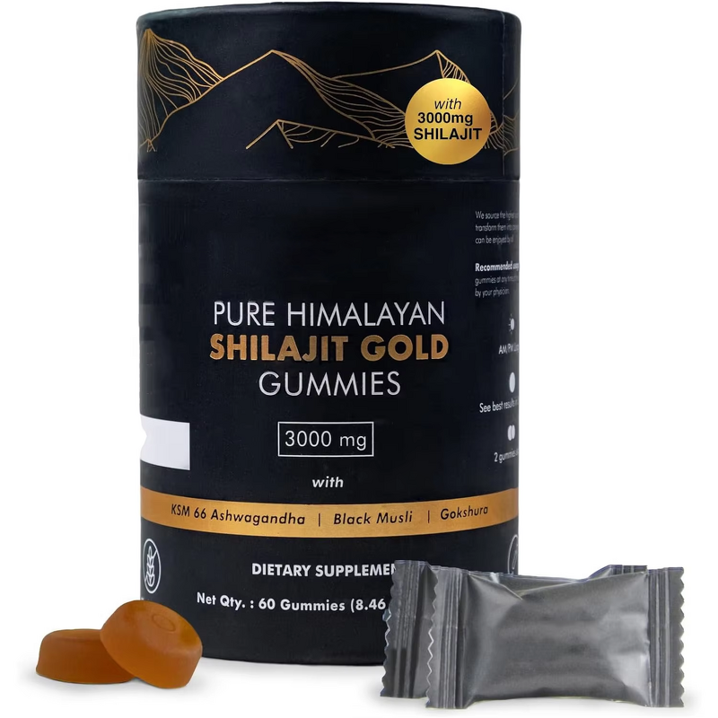 Shilajit Gummies - Manufacturer OEM Private Label Himalayan Energy Brain Memory Support