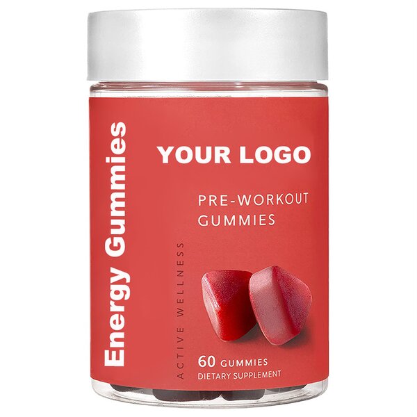 Pre Workout Gummies - Manufacturer New Custom Fat Burner Men Women Energy Bear Gummy