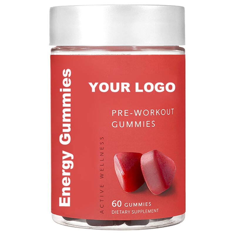 Pre Workout Gummies - Manufacturer New Custom Fat Burner Men Women Energy Bear Gummy