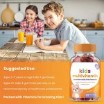 Kids Multivitamin Gummies - Manufacturer Sugar Free D3 Zinc Omega 3 Gummy Bears Children