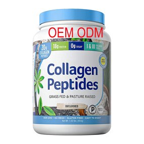 Collagen Powder - Manufacturer Private Label Custom Flavor Vegan Calcium Hydrolyzed