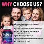 Berberine Gummies - Manufacturer HCL Ceylon Cinnamon Heart Health Immune Support