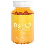 Vitamin D3 K2 Gummies - Manufacturer Vegan 10000IU Bone Health Vitamine K2 Gummy