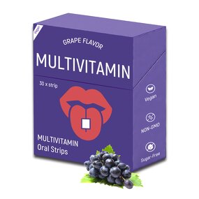 Multivitamin Strips - Manufacturer OEM/ODM Mineral Immunity Vegan Fast Dissolving