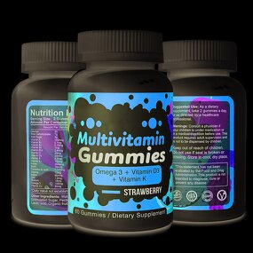 Kids Multivitamin - Manufacturer Sugar Free Fruit Flavor Immunity Boost Gummy