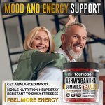 Ashwagandha Gummies - Manufacturer 2022 Hot Ksm66 Goki Vitamin D Men Sleep Aid