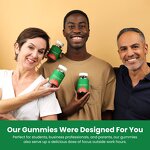 Lion's Mane Gummies - Manufacturer Ginko Smart Focus Memory Natural Fruit Brain