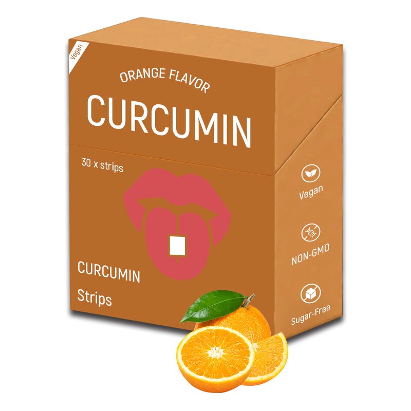 Curcumin Oral Strips - Manufacturer Good Price Turmeric Root Immune Support