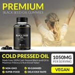 Black Seed Oil Gummies - Manufacturer OEM ODM Wholesale Organic Cold-Pressed Vegan