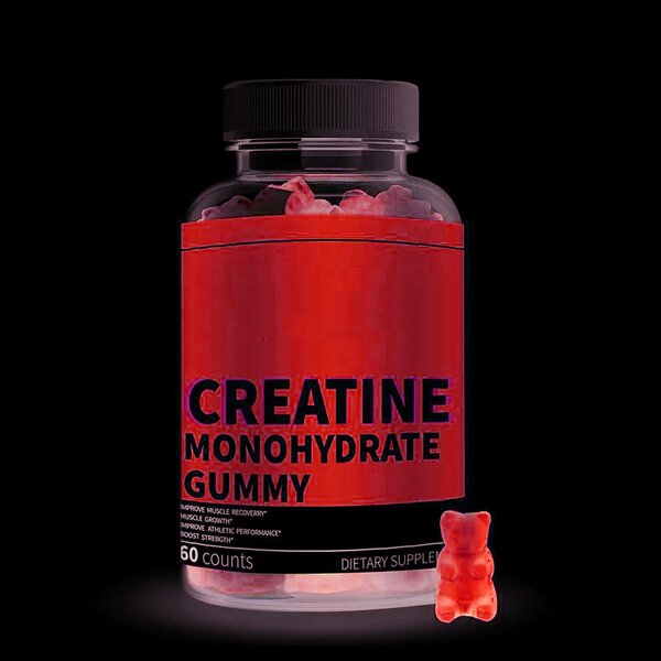Creatine Gummies - Manufacturer Vegan L-Carnitine Pre Workout Men Women Supplement