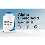 ALA Capsules - Manufacturer Alpha Lipoic Acid 600mg Blood Health Supplement