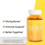 Vitamin D3 K2 Gummies - Manufacturer Vegan 10000IU Bone Health Vitamine K2 Gummy