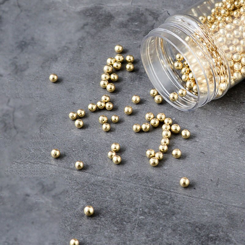 Cake Sprinkles Manufacturer - Bulk Rainbow Chocolate Gold Ball Pastel