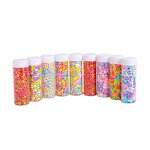 Cake Sprinkles Manufacturer - Edible Bead Jimmies Holiday Style Food Grade