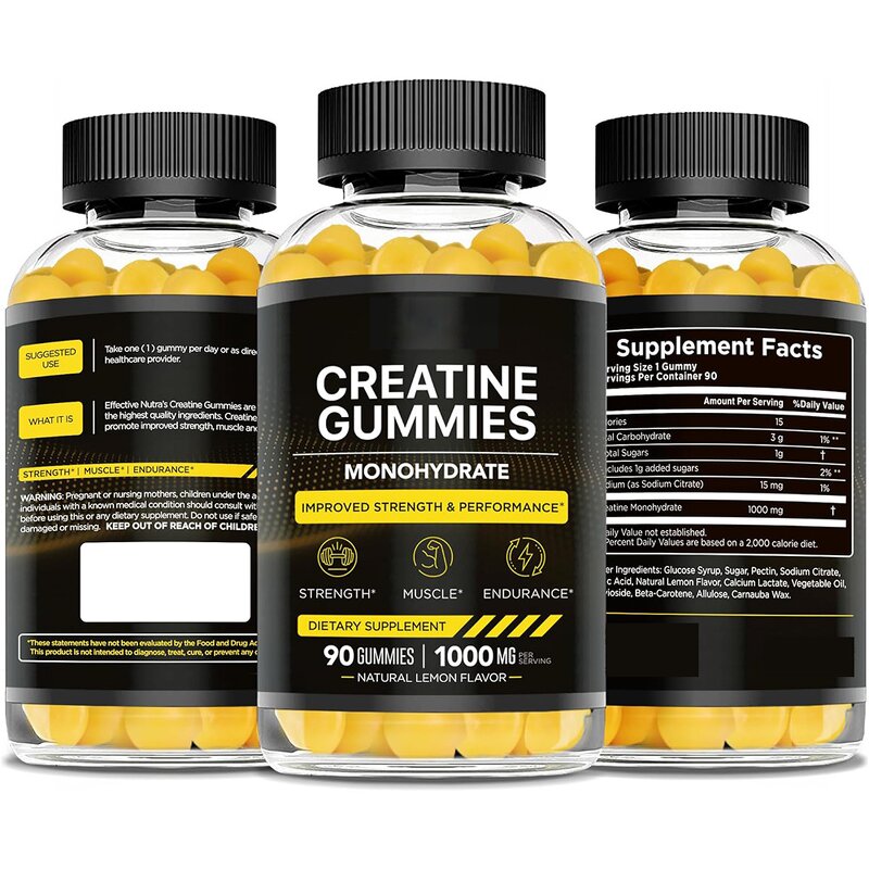 Creatine Monohydrate Gummies Manufacturer - Private Label Vegan Snake Beast Bites
