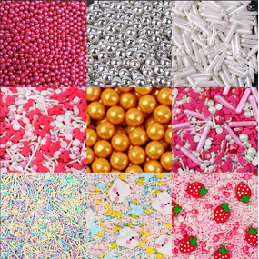 Cake Sprinkles Manufacturer - Wholesale Edible for Bakery Cupcake Cookie
