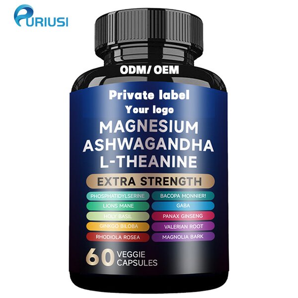 Ashwagandha Capsules - Manufacturer OEM ODM Vegan Herbal Supplements Private Label