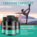 Creatine Capsules - Manufacturer OEM ODM Monohydrate Muscle Building Private Label