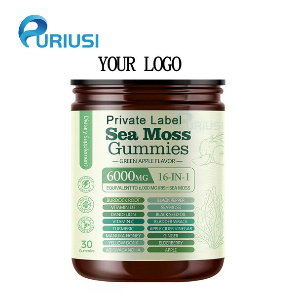 Sea Moss Gummies - Manufacturer OEM ODM Seaweed Custom Private Label Health