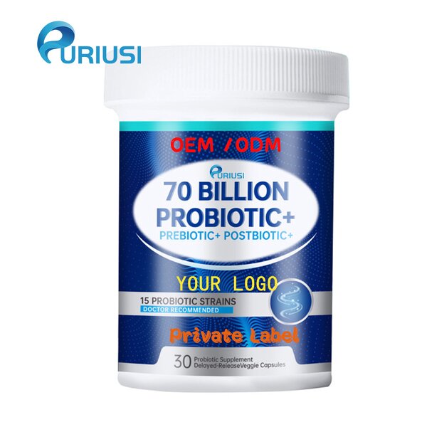 Probiotic Capsules - Manufacturer OEM ODM 70B CFU Digestive Enzymes Private Label
