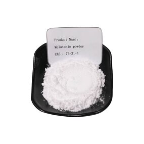 Melatonin Powder - Manufacturer 98% CAS73-31-4 Sleep Supplement Raw Material Factory