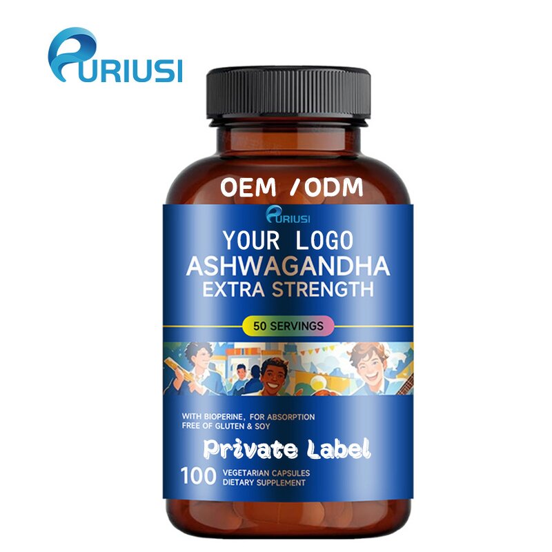 Ashwagandha Capsules - Manufacturer OEM ODM Extract Herbal Supplements Private Label
