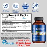 Ashwagandha Capsules - Manufacturer OEM ODM Extract Herbal Supplements Private Label