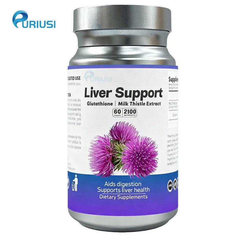 Liver Support Tablets - Manufacturer OEM Pueraria Glutathione Silymarin Immunity