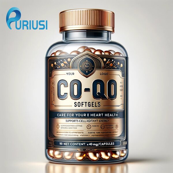 Coenzyme Q10 - Manufacturer OEM ODM Softgel Capsule Heart Health Private Label