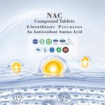 NAC Tablets - Manufacturer Private Label Quercetin Scutellaria Extract Antioxidant
