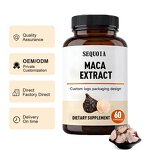 Maca Capsules - Manufacturer Private Label High Quality Pure Maca Extract Capsules