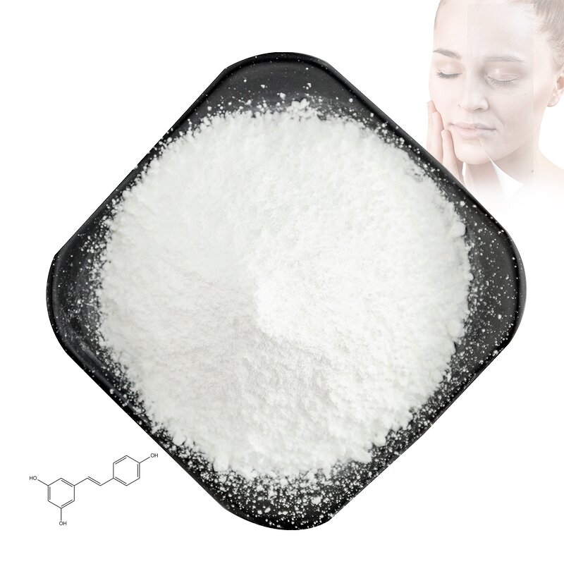 Resveratrol Powder - Manufacturer CAS501-36-0 98% Trans-Resveratrol Cosmetic Grade