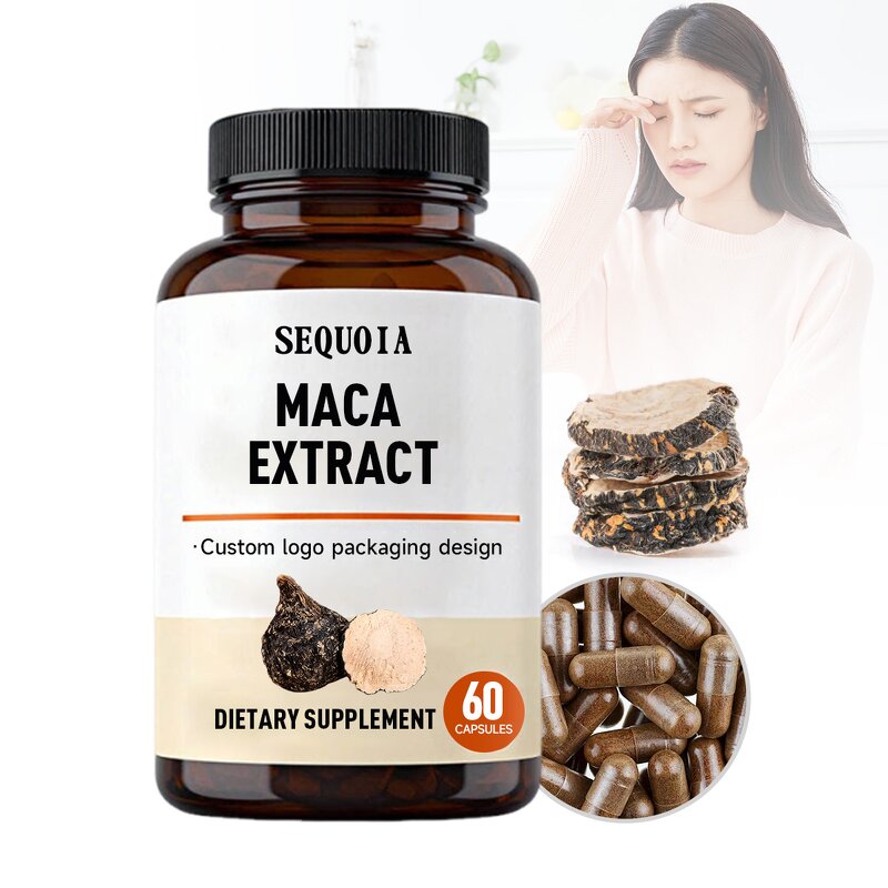 Maca Capsules - Manufacturer Private Label High Quality Pure Maca Extract Capsules