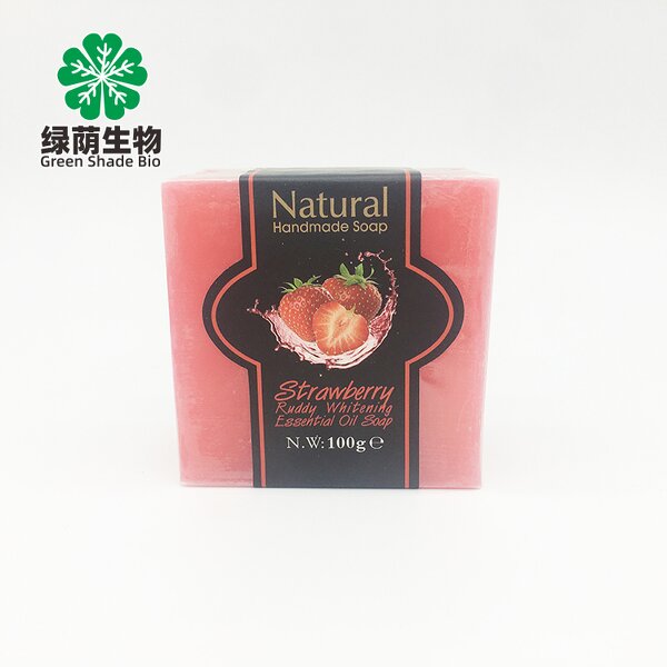 Strawberry Toilet Soap Manufacturer - Private Label 100% Organic Handmade Silicon-Free Whitening