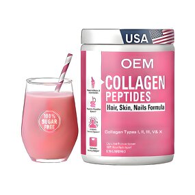 Hydrolyzed Collagen Peptide Powder Manufacturer - OEM/ODM for Skin Brightening & Hair Growth