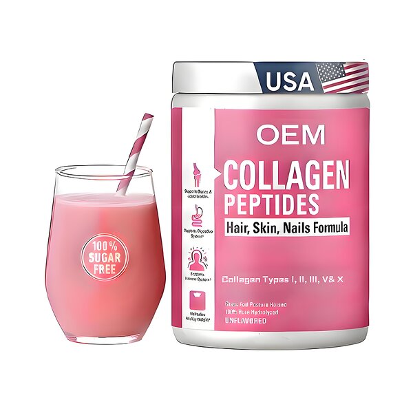 Hydrolyzed Collagen Peptide Powder Manufacturer - OEM/ODM for Skin Brightening & Hair Growth